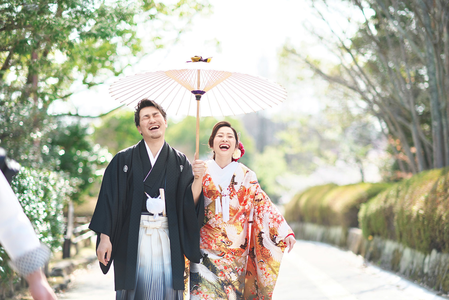 結婚写真のカメラマン